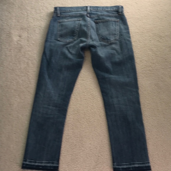 Current/Elliott Cropped Straight-legged jeans - Picture 5 of 8